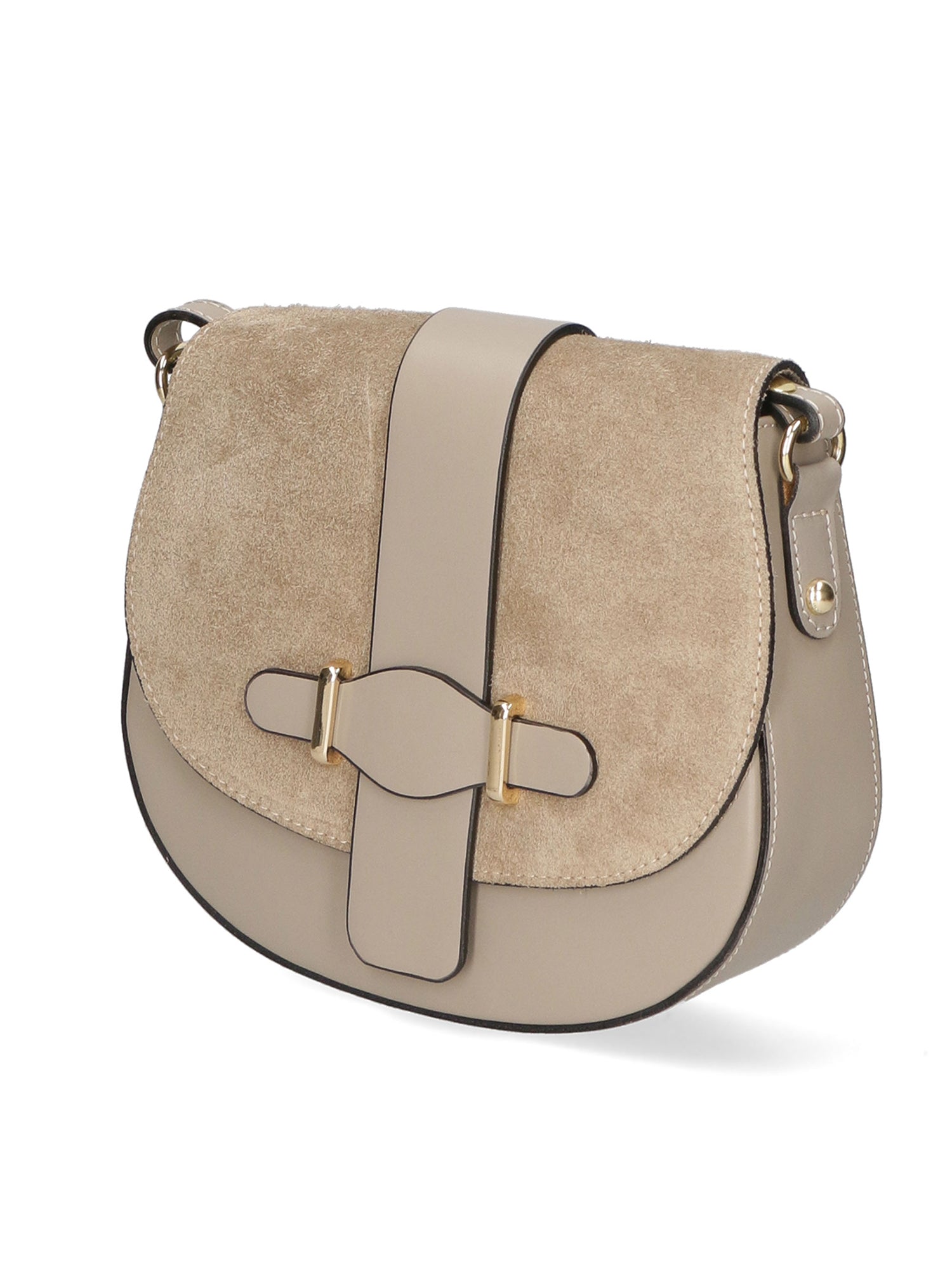 Carola Borsa a tracolla da donna Vera pelle 10036-L134 TAUPE SCURO Gave Lux