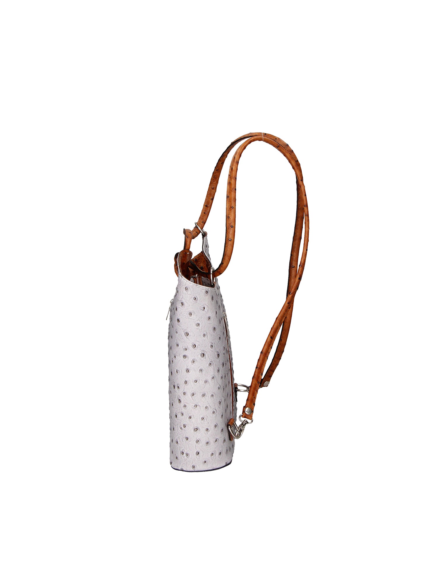 Chanel 3005-17 GRIGIO 06 CUOIO Zaino da donna in vera pelle Gave Lux