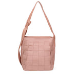 Borsa a spalla da donna 100% Pvc CM6408-ROSE David Jones