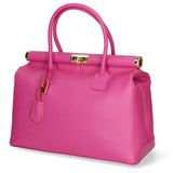 Aleria Borsa a mano da donna Vera pelle 8005-D02 FUXIA Gave Lux