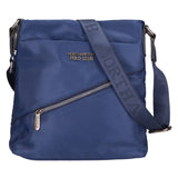 Borsa a tracolla uomo 100% PU Leather PCL3157-BLUE Northampton Polo Club