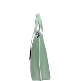 Lumena Borsa a mano da donna Vera pelle 2094-L896 MENTA Gave Lux
