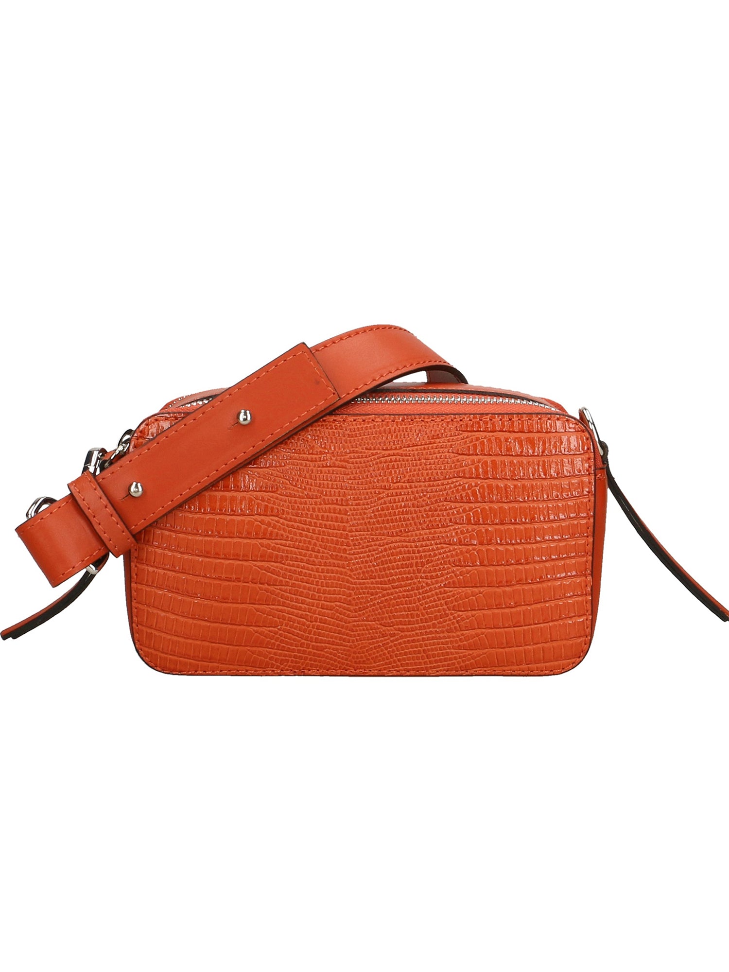 Pina Borsa a tracolla da donna Vera pelle 00637-LU35 MATTONE DARK ORANGE Gave Lux