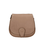 Bianca Borsa a tracolla da donna Vera pelle 10016 1020-S240 TAUPE SCURO Gave Lux