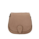 Bianca Borsa a tracolla da donna Vera pelle 10016 1020-S240 TAUPE SCURO Gave Lux