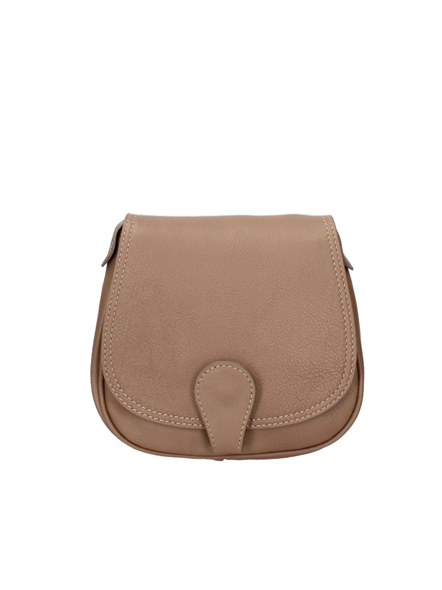 Bianca Borsa a tracolla da donna Vera pelle 10016 1020-S240 TAUPE SCURO Gave Lux