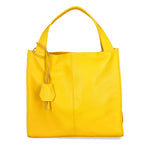 Aelia Borsa a spalla da donna Vera pelle 3312-D04 GIALLO YELLOW Gave Lux