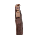 Borsa a tracolla uomo Pelle vegana PU PCL3161-EARTH Northampton Polo Club