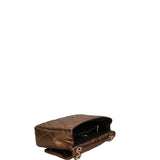Argentia Borsa a tracolla da donna Vera pelle 04228-DL11 BRONZO Chiara Ferretti