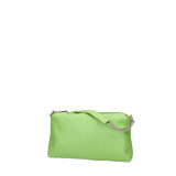 Borsa a spalla da donna Vera pelle 07141-D12 VERDE Viola Castellani