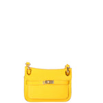 Katie Borsa a tracolla da donna 100% vera pelle 07145-D04 GIALLO Viola Castellani