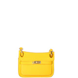 Katie Borsa a tracolla da donna 100% vera pelle 07145-D04 GIALLO Viola Castellani