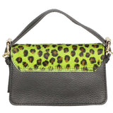 Aleide Borsa a mano da donna Vera pelle 04858-LEO P VERDE Gave Lux