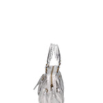 Solara Borsa a spalla da donna Vera pelle 06091 LM-L001 ARGENTO Gave Lux
