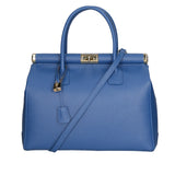 Aleria Borsa a mano da donna Vera pelle 8005-D22 BLUETTE Gave Lux