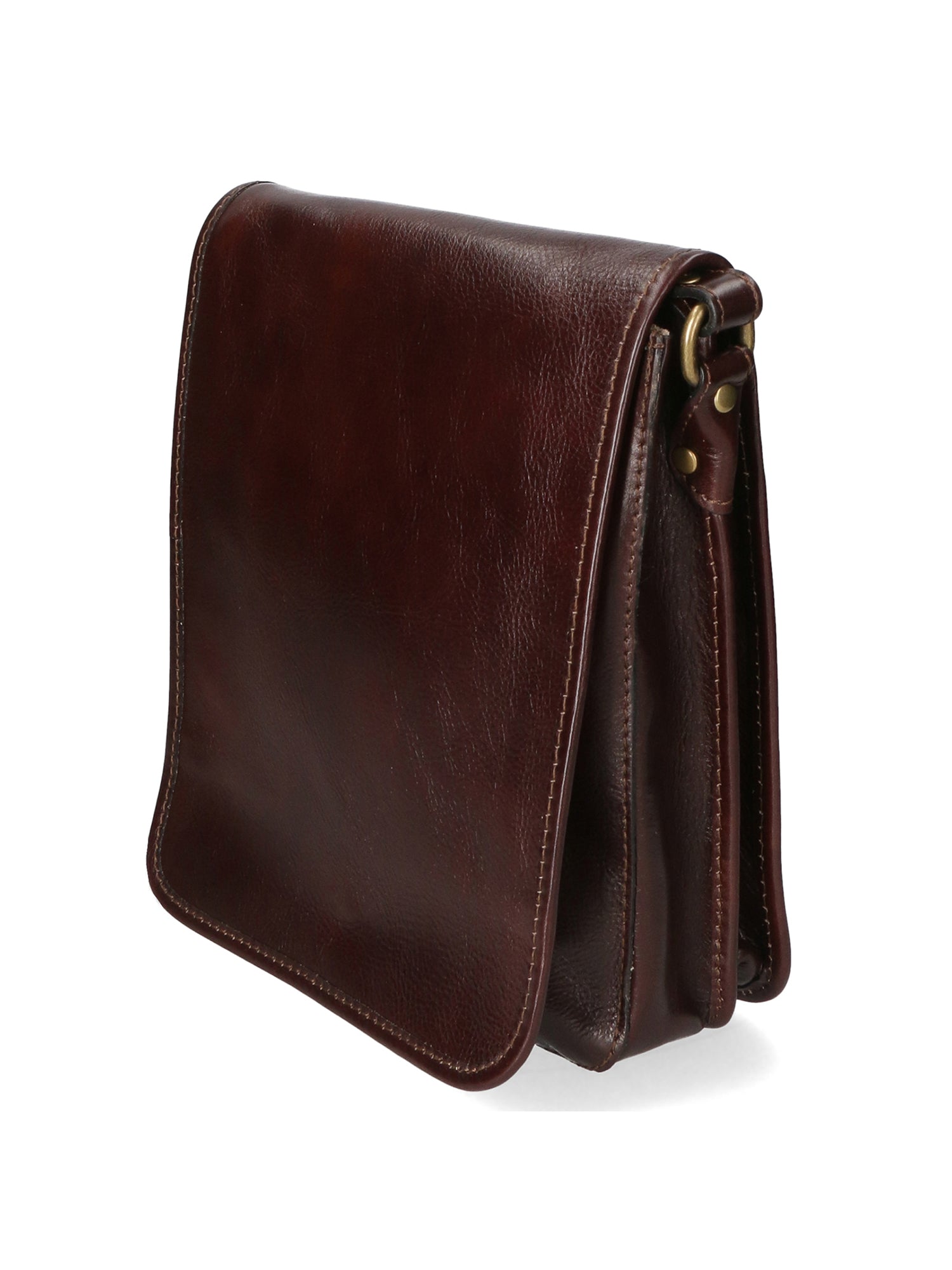 Fiamma Borsa a tracolla da donna Vera pelle 9109-TMORO DARK BROWN Gave Lux