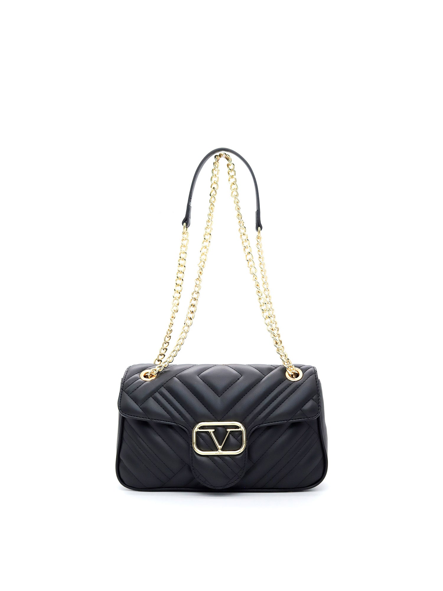 Siviglia Borsa a tracolla da donna Ecopelle VT-206-NERO 19V69 Italia
