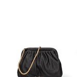 Borsa a tracolla da donna Vera pelle JR-W-1049-BLACK-GOLD John Richmond