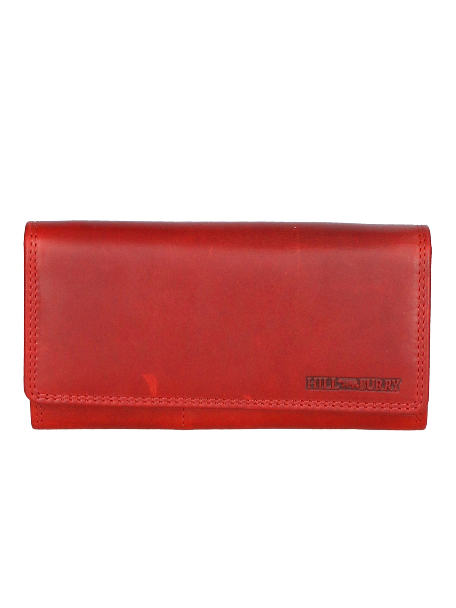 Portafoglio da uomo in vera pelle RFID HILB-V-102-ROSSO Hill Burry