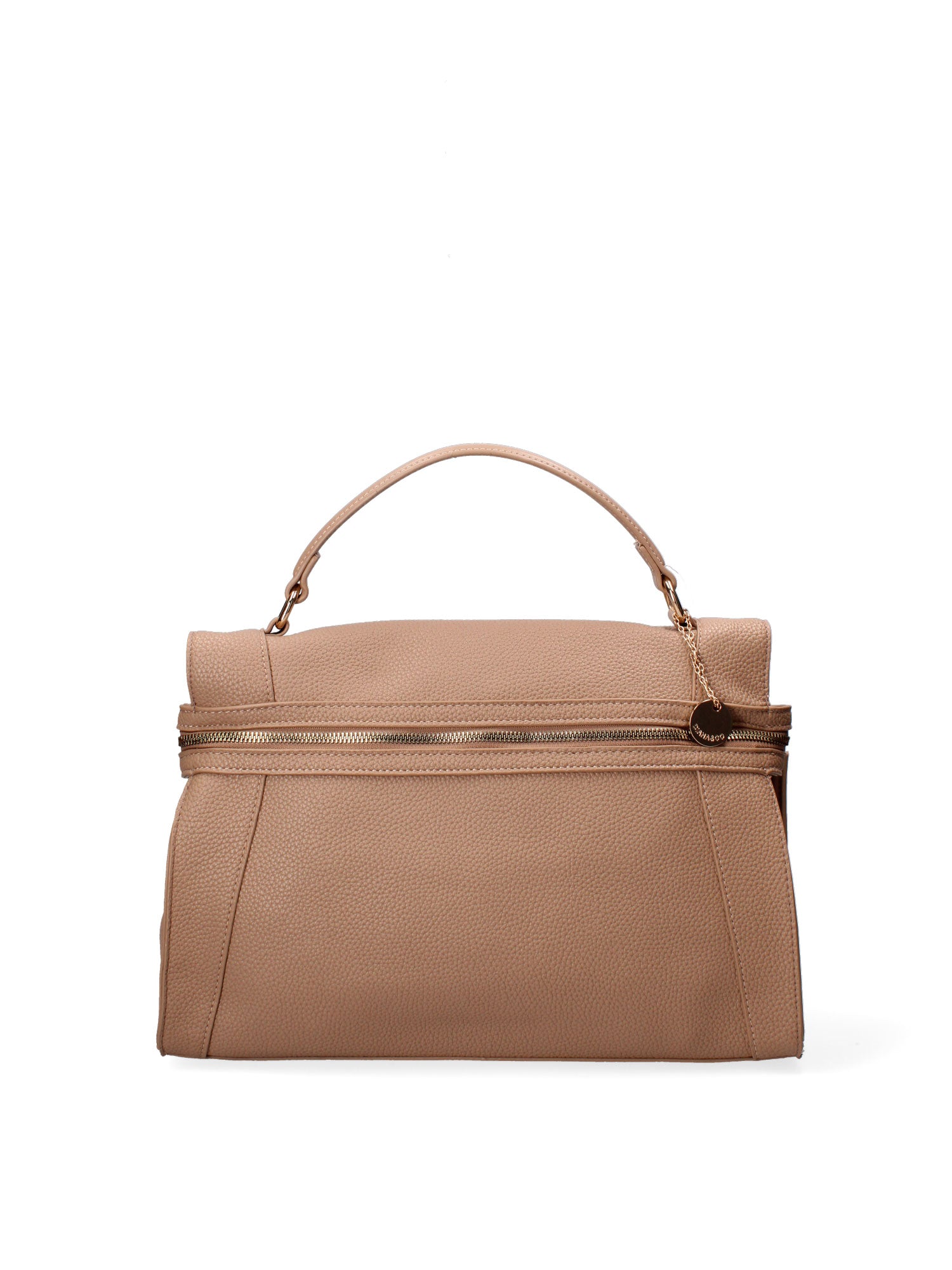 Borsa a mano da donna Ecopelle e poliestere 603-3-CAMEL Diana&co