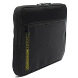 Borsa a mano da uomo 100% poliuretano MO-04RF-BLACK+LIME Momo Design
