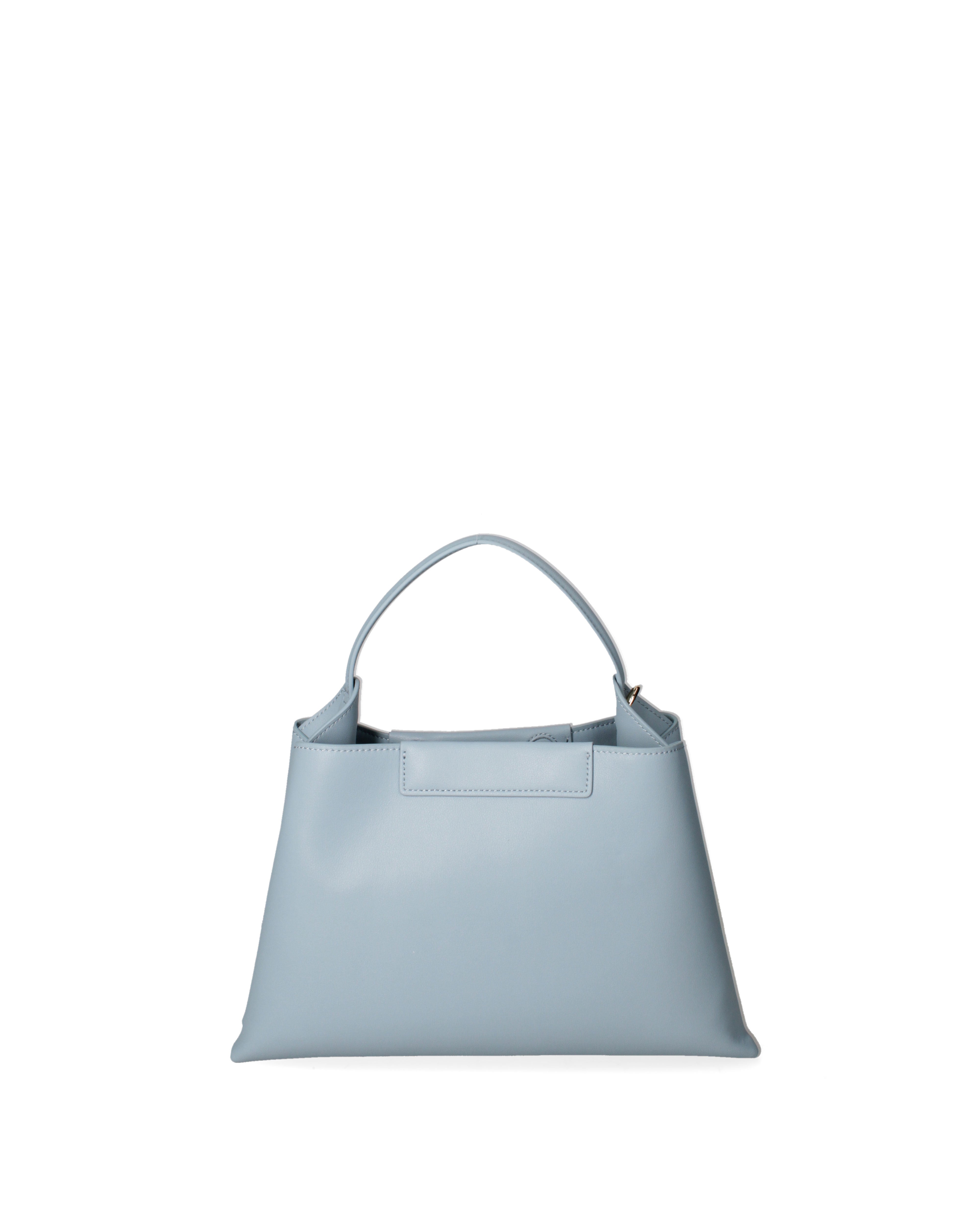 Borsa a mano da donna 100% pelle riciclata 07227-Cielo Viola Castellani