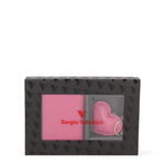 Vera pelle VS-1022-Fuxia Set portafoglio e portachiavi uomo Sergio Valentini