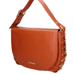 Eridana Ultra Borsa a spalla da donna 100% pelle B17222-MARRONE Braccialini