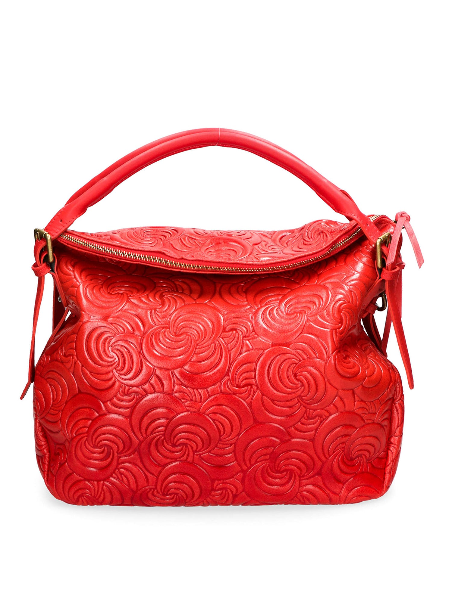 Devis Borsa a mano da donna Vera pelle 80014-023 ROSSO Gave Lux