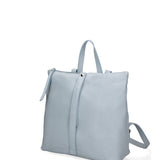 Borsa a mano da donna Vera pelle 07137-D92 CELESTE Roberta Rossi