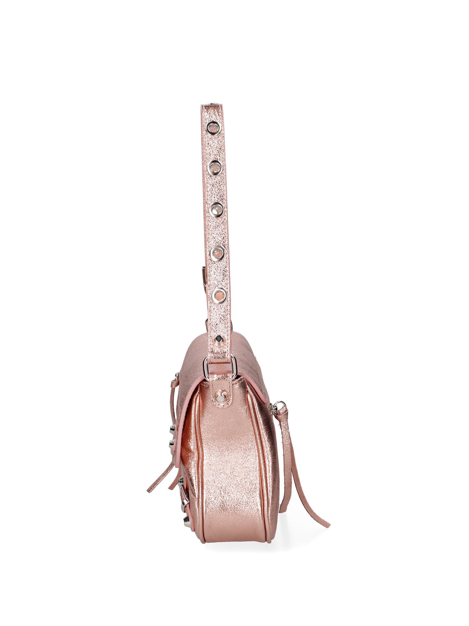Borsa a spalla da donna Vera pelle 07234-L012 ROSA Roberta Rossi