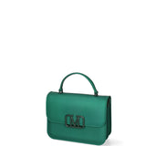 Borsa a tracolla da donna 100% Pvc FLAT-EAR 24-FOREST GREEN Marc Ellis