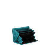 Portafoglio donna vera pelle Casual 455-131-TURCHESE Pierre Cardin