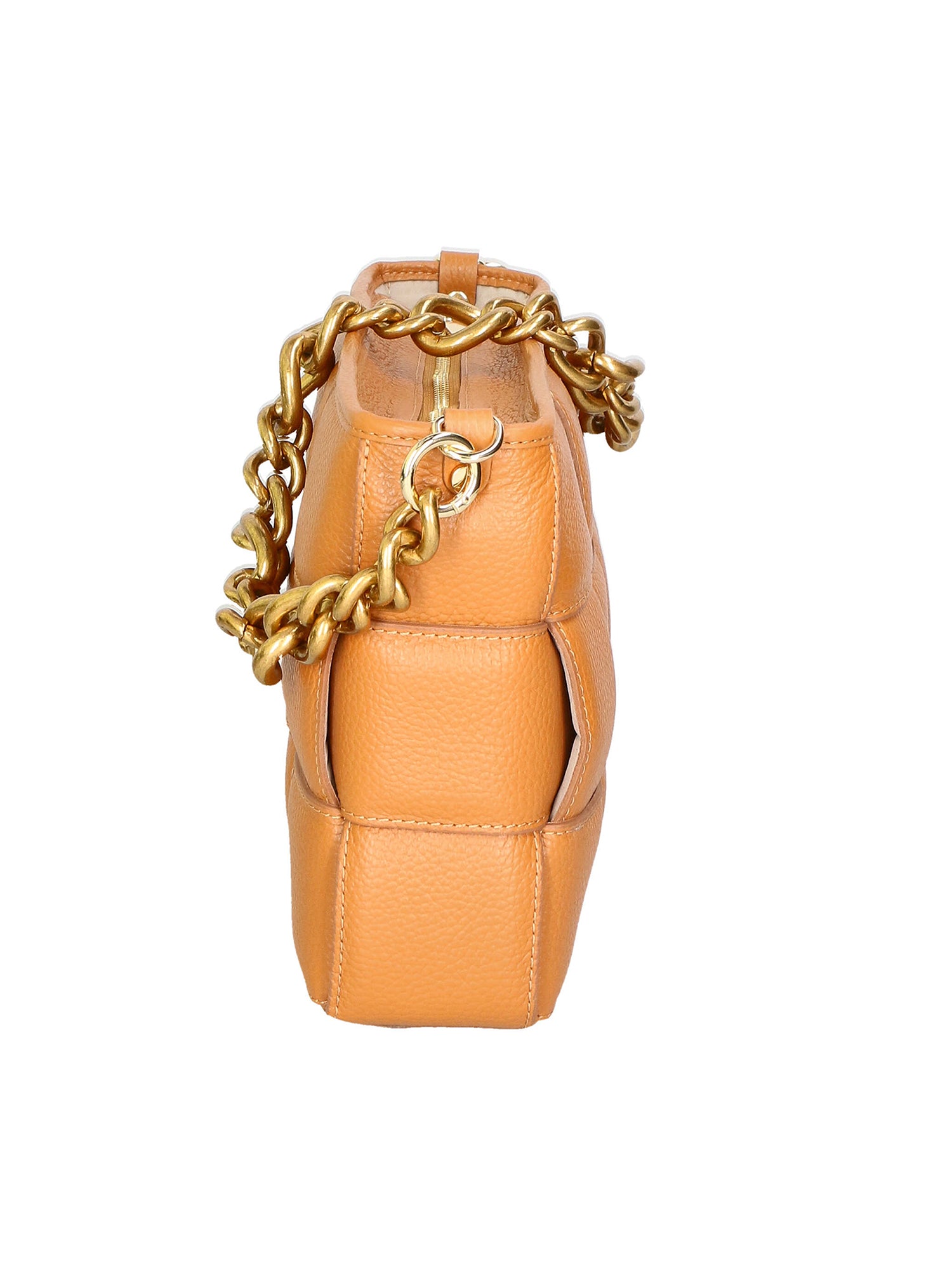 Agostina Borsa a mano da donna Vera pelle 04691-D44 CUOIO COGNAC Gave Lux