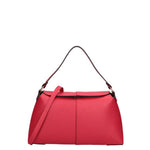 Borsa a spalla da donna Vera pelle 07154-D58 ROSSO FUOCO Roberta Rossi