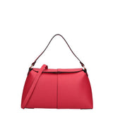 Borsa a spalla da donna Vera pelle 07154-D58 ROSSO FUOCO Roberta Rossi