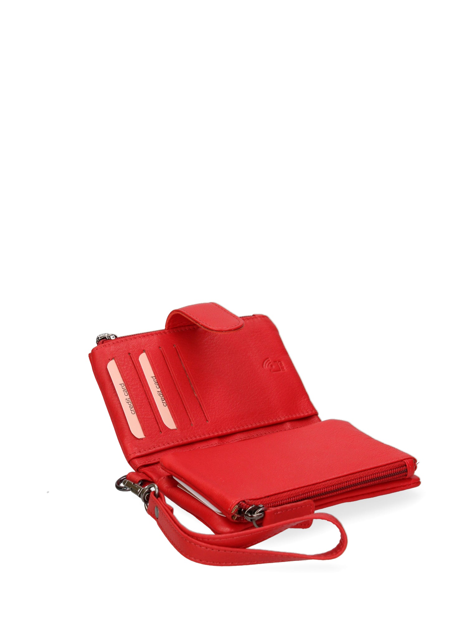 Portafoglio donna in vera pelle Casual LL7692-29-RED Lancetti