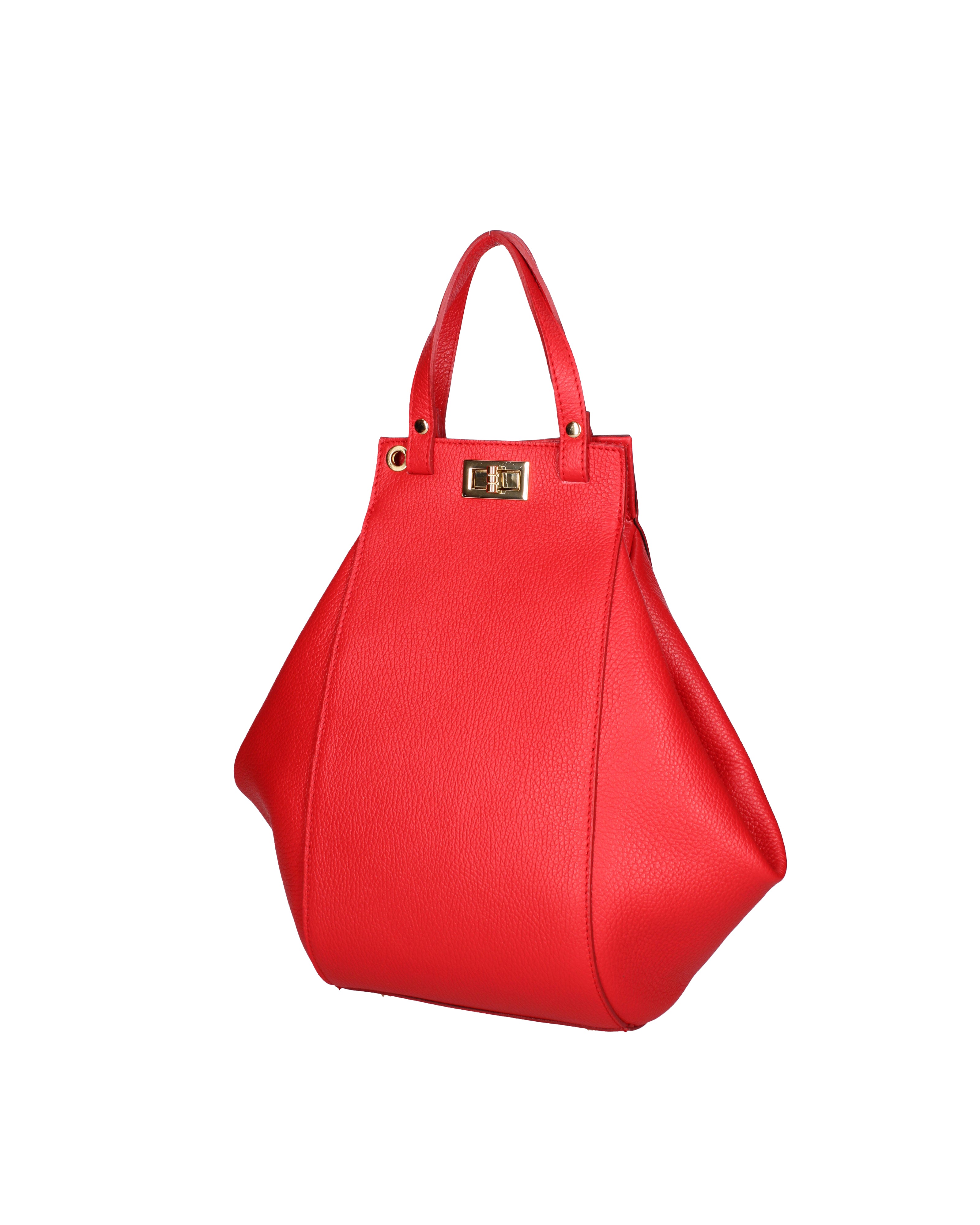 Lindsey Borsa a mano da donna 100% vera pelle 07162-D58 ROSSO FUOCO Viola Castellani