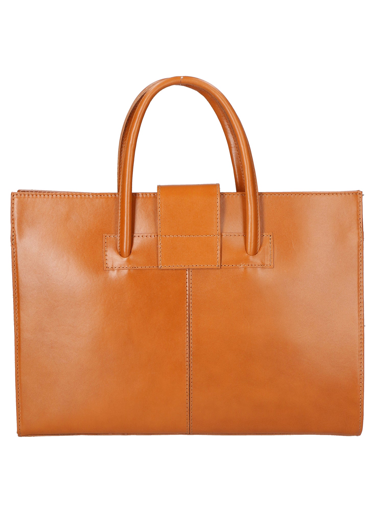 Evelina Borsa a mano da donna 100% pelle 9025-CUOIO Gave Lux