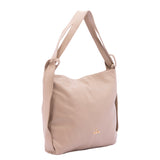 Borsa a spalla da donna Ecopelle e poliestere BC1407-BEIGE B Cavalli
