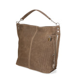 Elga Borsa a spalla da donna Vera pelle 80051-TAUPE Gave Lux