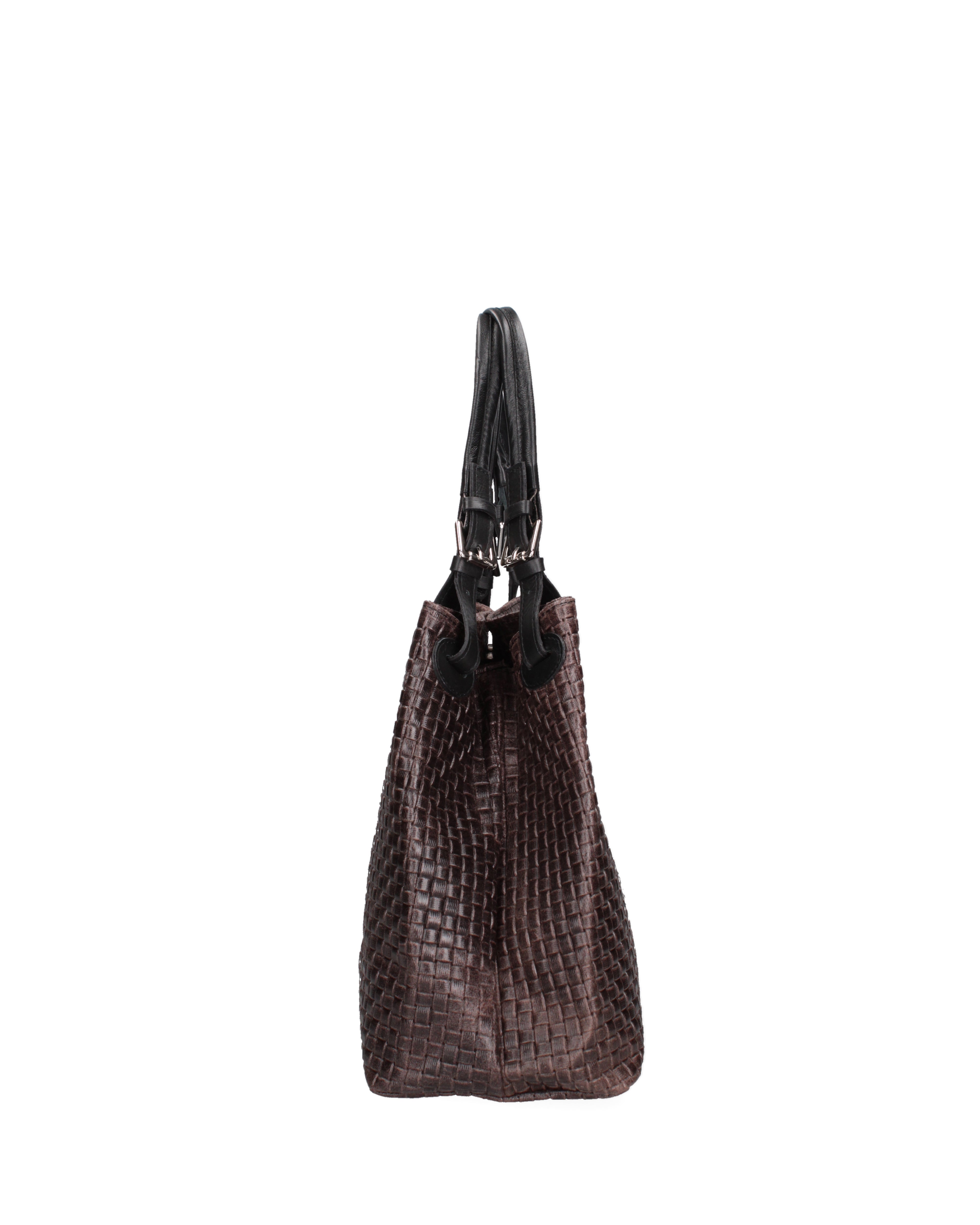 Araminta Borsa Shopper da donna Vera Pelle 80047-015 T.MORO Gave Lux