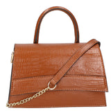 Ariel Borsa a mano da donna Vera pelle 05458-LU17 CUOIO COGNAC Gave Lux