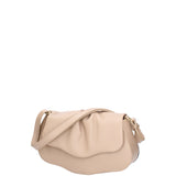 Borsa a spalla da donna Vera pelle 07152-D05 CAPPUCCINO Viola Castellani