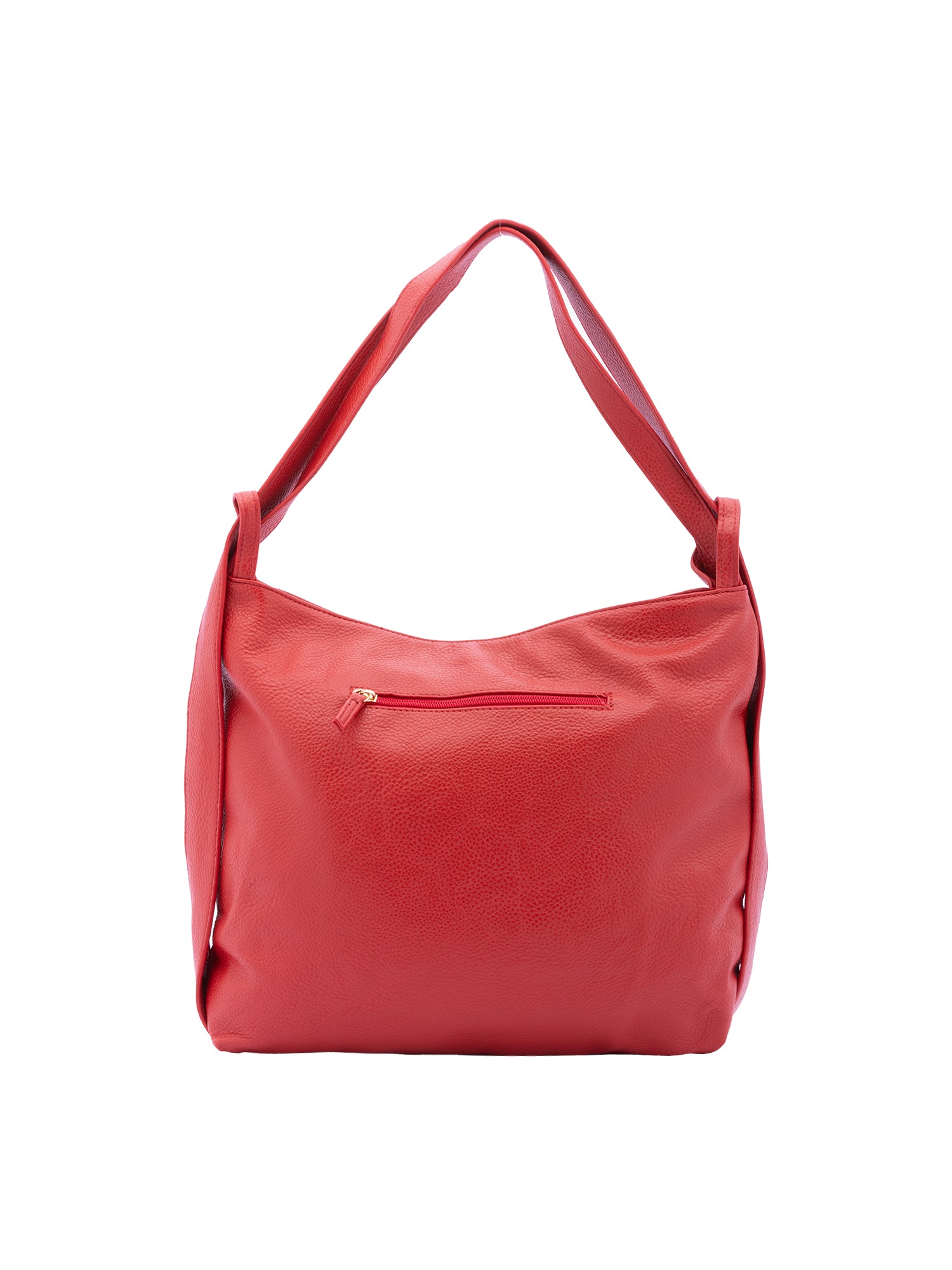 Borsa a spalla da donna Ecopelle e poliestere BC1407-RED B Cavalli