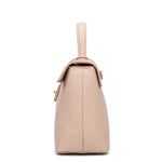 Borsa a mano da donna 100% pelle vegana PU 755-2PT-NUDE Diana&co