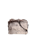 Ambre Borsa a spalla donna Vera pelle 8489-FANGO Gave Lux