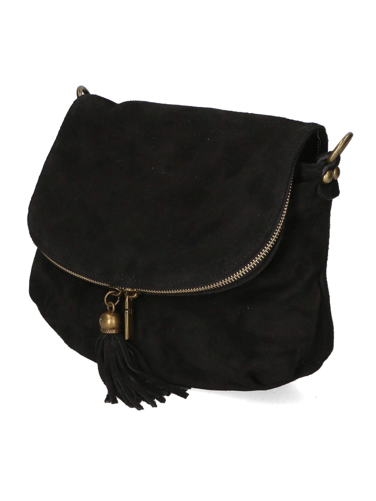 Emanuela Borsa a tracolla da donna Vera pelle 80057-019 NERO Gave Lux