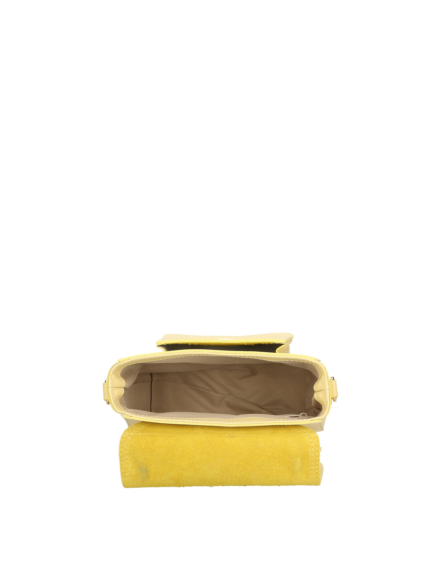 Ravenna Borsa a mano da donna Vera pelle 1524-GIALLO Gave Lux