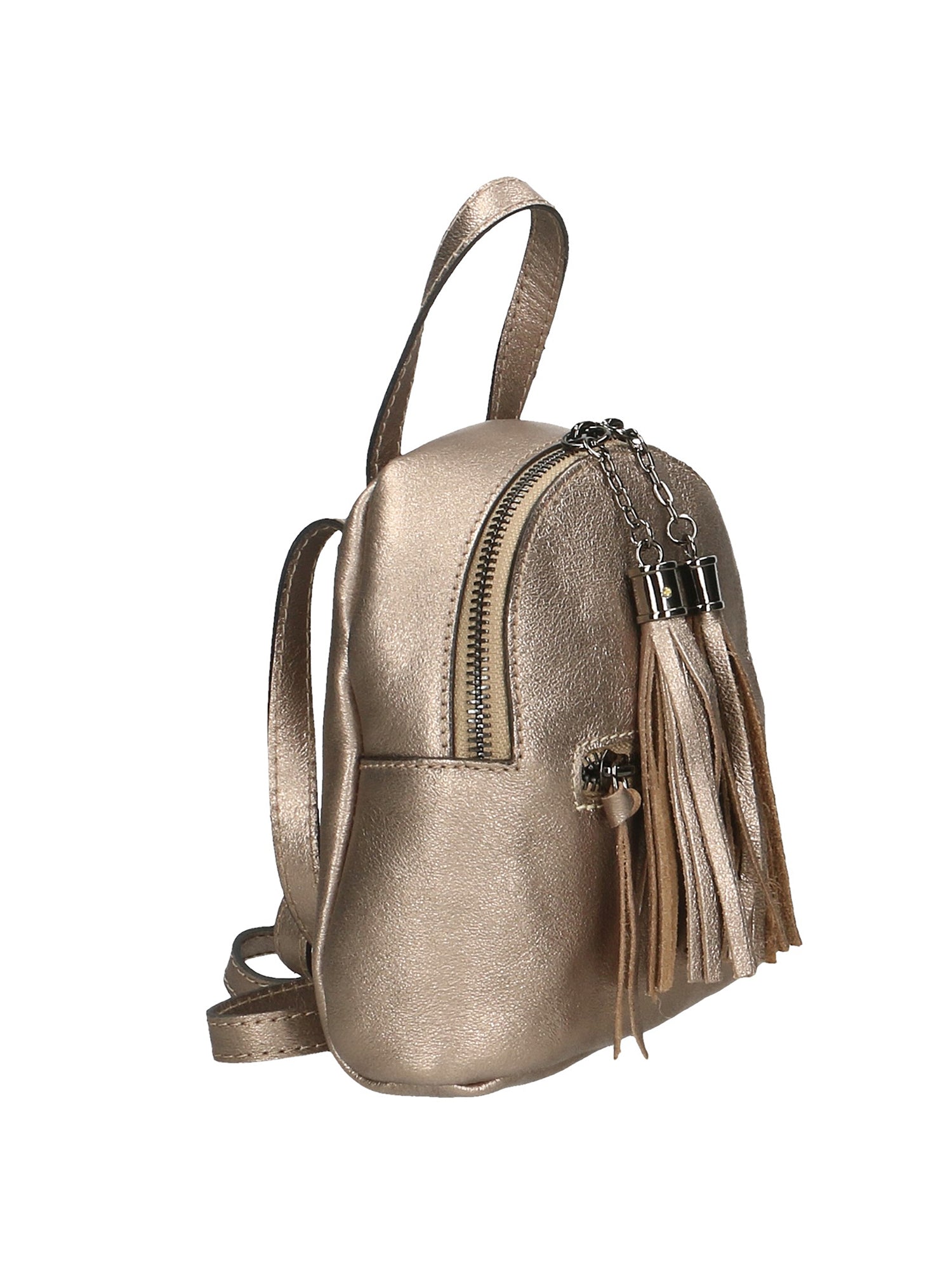 Morgana 188132-BRONZO Zaino da donna in vera pelle Gave Lux